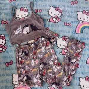 Romwe cat pajamas